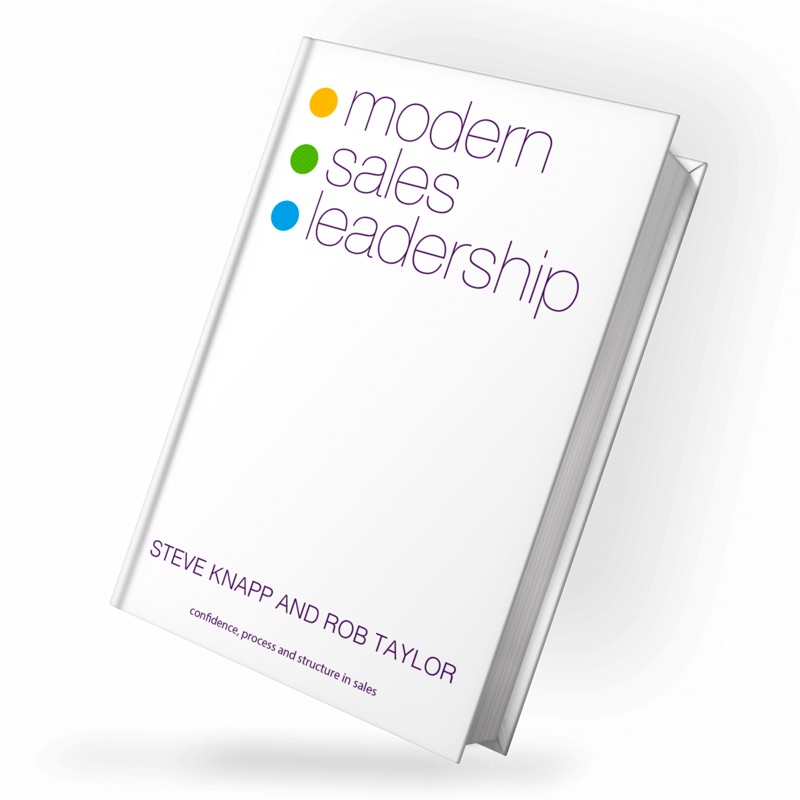 Modern Sales Leadership book cover
