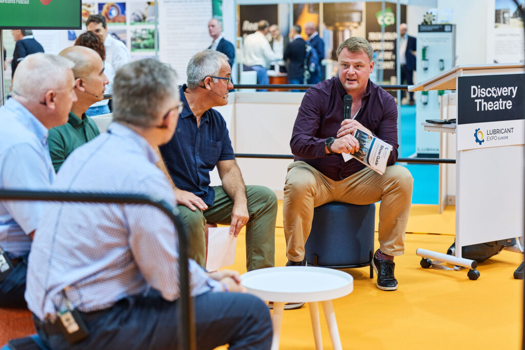 A Plan Grow Do session under way at the Discovery Theatre, Lubricant Expo Europe