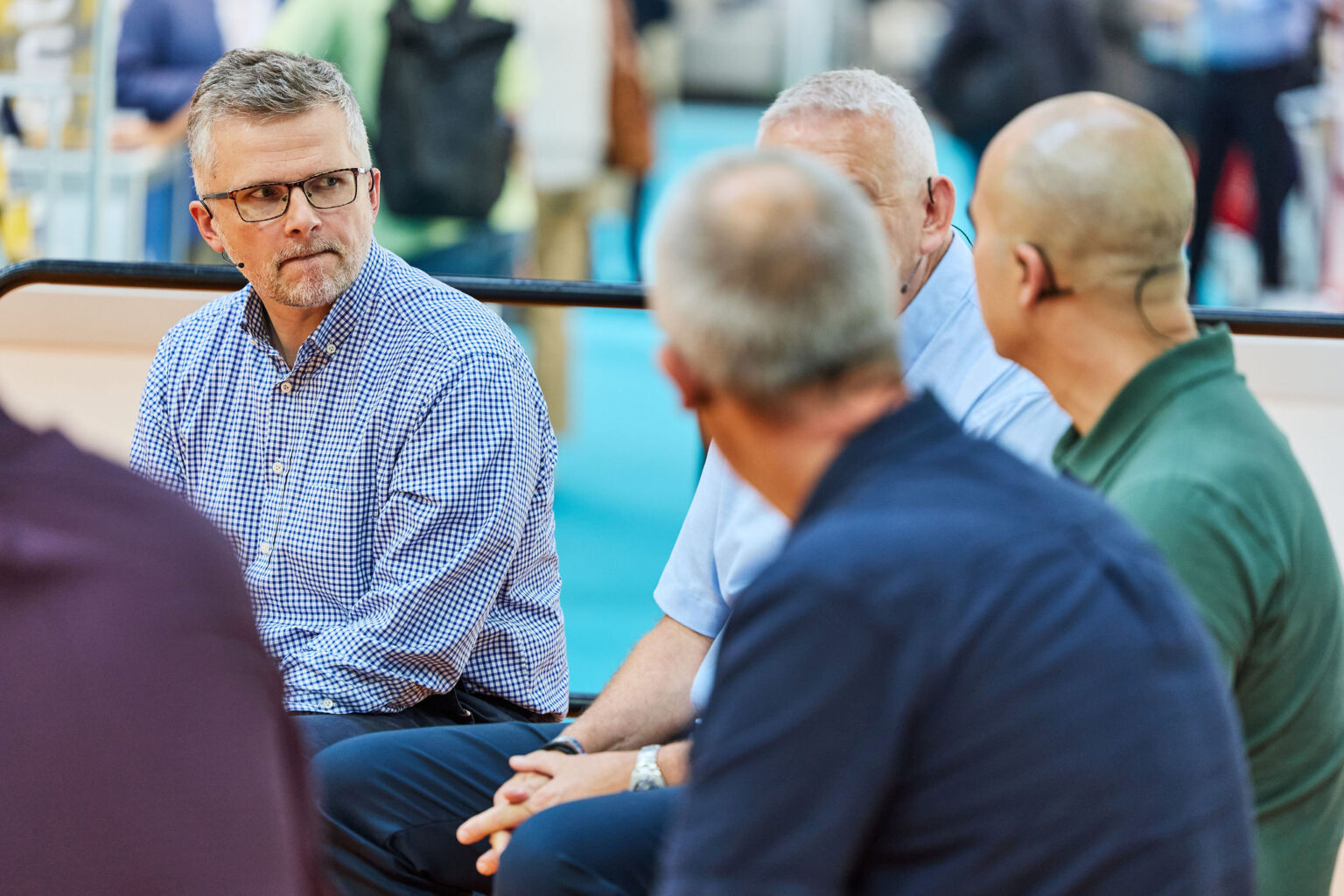 An audience listening during the AI panel discussion at Lubricant Expo Europe